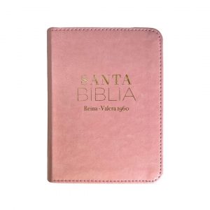 Bíblia RV1960 Clásica tamaño bolsillo color Rosa