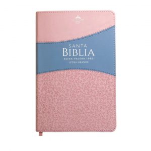 Biblia RV1960 bitono Rosa azul.