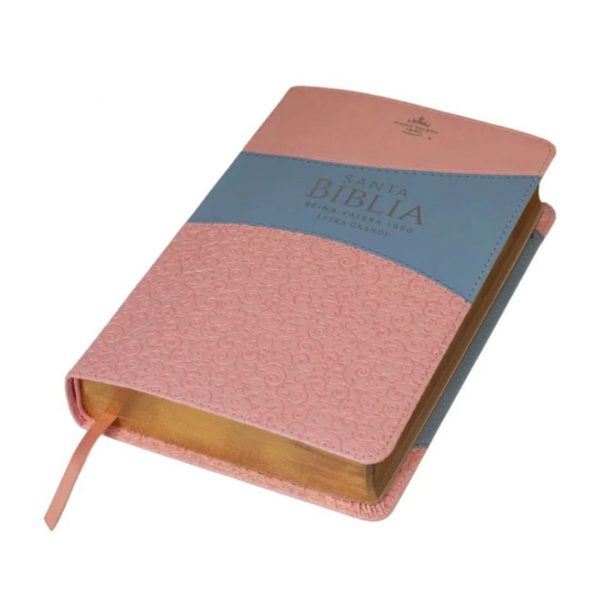 Biblia RV1960 bitono Rosa azul. - Image 3