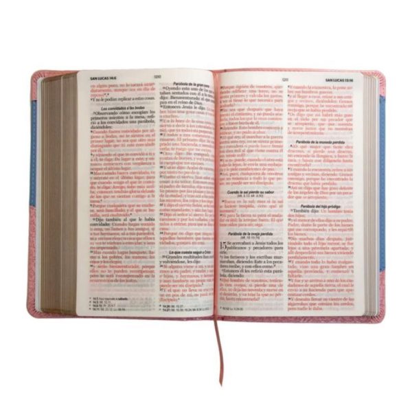 Biblia RV1960 bitono Rosa azul. - Image 2